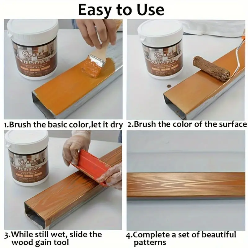 thumbnail image 2 of Plaid Wood Grainer Tool - 30114 - Black Decorator Tool For Faux Painting 2 of 3